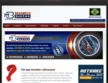 Tablet Screenshot of brasmeck.com.br